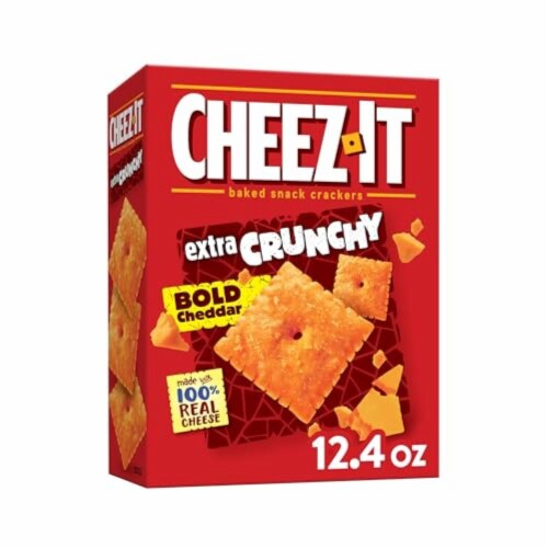 CheezIt Extra Crunchy Cheese Crackers (Pack of 14), 14 pack Kroger