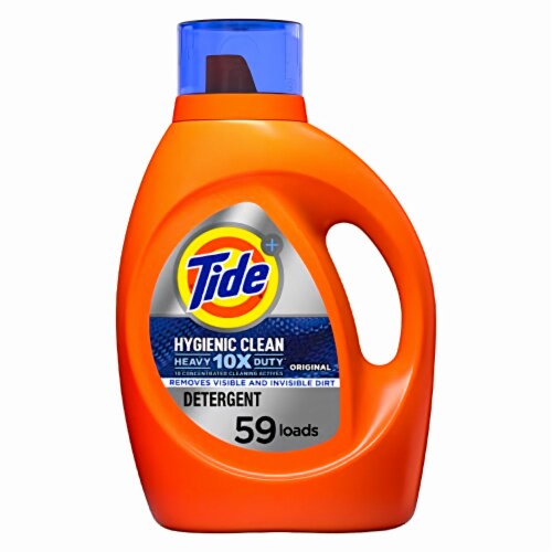 Tide Hygienic Clean Heavy 10X Duty Laundry Detergent Liquid Soap Pack of 3 3 pack Foods Co