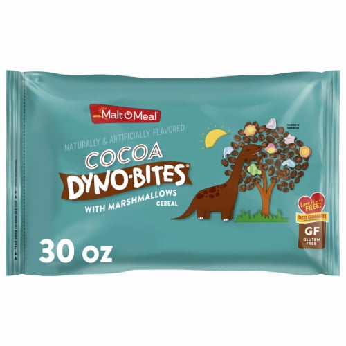 Malt-O-Meal Coco Dyno Bites Cereal with Marshmallow (Pack of 5) Perspective: front
