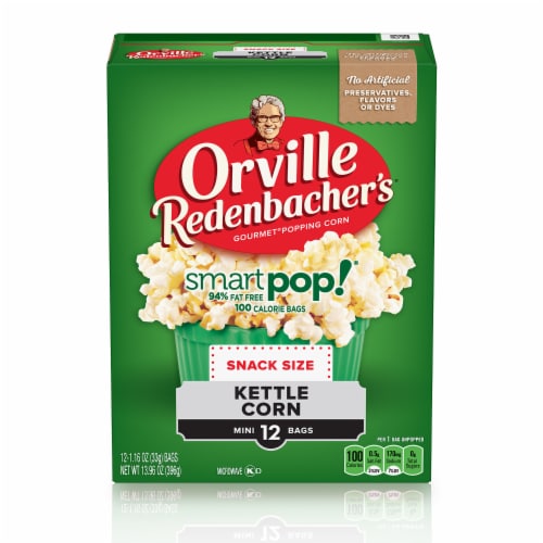 Orville Redenbacher's Smartpop! Kettle Corn Microwave Popcorn Mini Bags (Pack of 5) Perspective: front