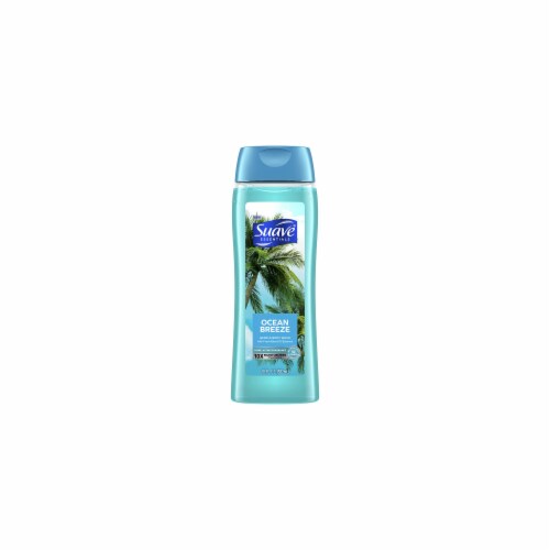 Suave Essentials Ocean Breeze Refreshing Body Wash 18 fl oz (Pack of 5) Perspective: front