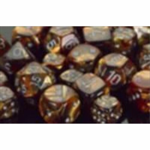 Chessex CHX27893 Dice - Lustrous: 36D6 Gold/Silver Chessex CHX27893 Dice - Lustrous: 36D6 Gold/Silver