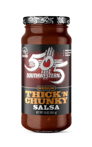 505 Southwestern® Medium Thick 'N Chunky Salsa Perspective: front