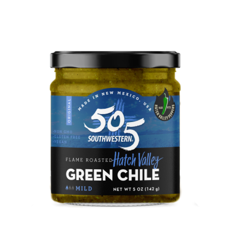 505 Southwestern Mild Flame Roasted Green Chile Perspective: front