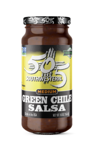 505 Southwestern® Medium Green Chile Salsa Perspective: front
