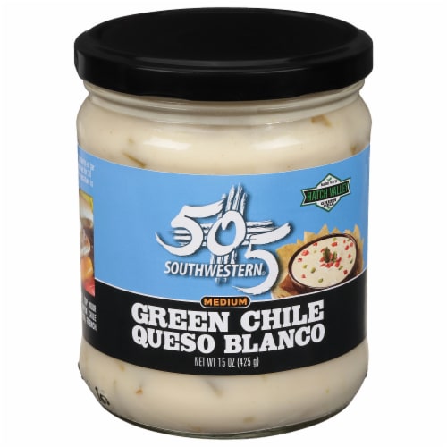505 Southwestern® Green Chile Blanco Queso Perspective: front