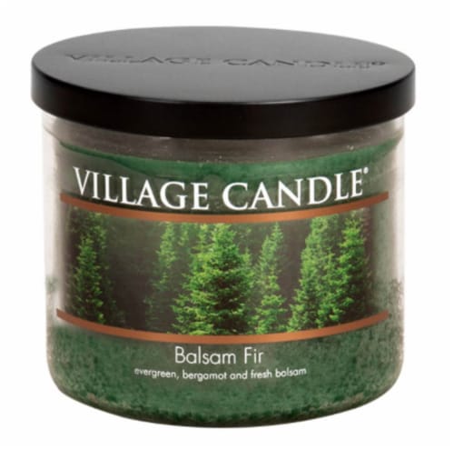 Village Candle® Balsam Fir Bowl Candle Perspective: front