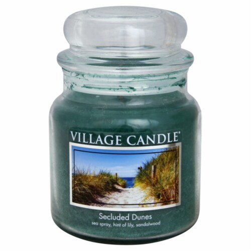 Village Candle Secluded Dunes Jar Candle Perspective: front