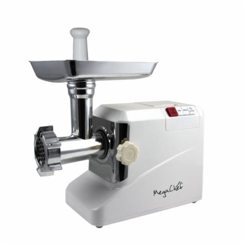 MegaChef Ultra Powerful Automatic Meat Grinder - White