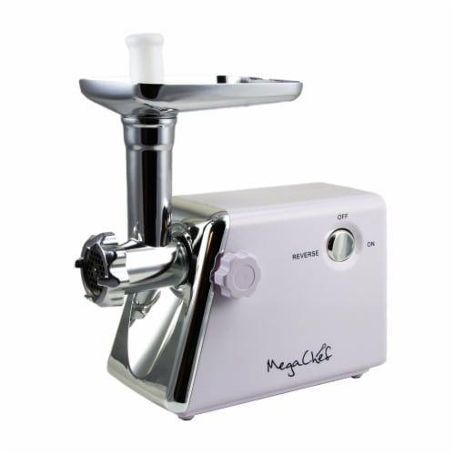MegaChef MG-700 1200W Ultra Powerful Automatic Meat Grinder for Household Use Perspective: front