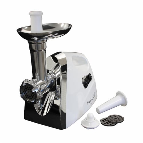 MegaChef MG-650 1200W Powerful Automatic Meat Grinder for Household Use Perspective: front