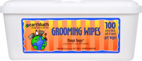 Earthbath  Grooming Wipes Mango Tango® Perspective: front