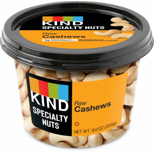 KIND Raw Cashews Perspective: front