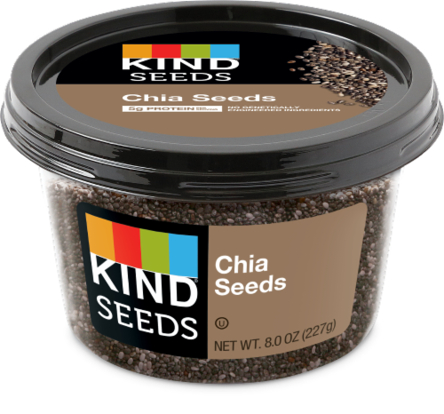KIND Black Chia Seeds Perspective: front