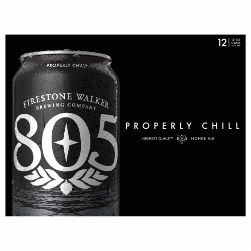 Firestone Walker 805® Original Blonde Ale Craft Beer Pack Perspective: front