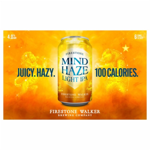 Firestone Walker Flyjack Hazy IPA Beer Perspective: front