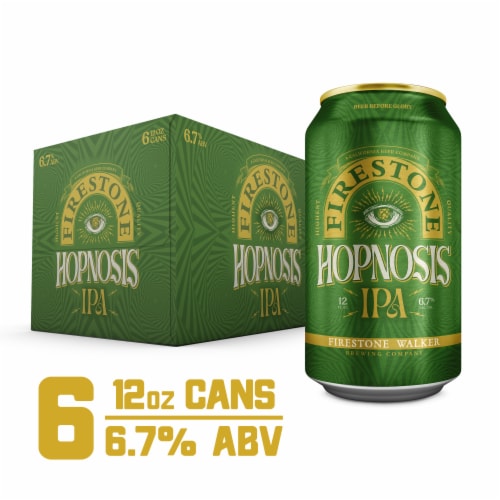 Firestone Walker Hopnosis IPA Beer Perspective: front