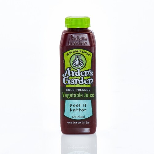 Ardens Garden™ Beet it Better Cole Pressed Vegetable Juice bottle Perspective: front
