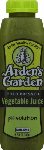 Arden's Garden pH Solution Vegetable Juice Perspective: front