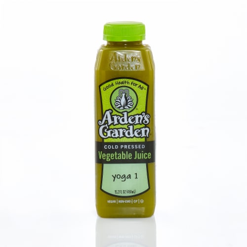 Arden's Garden® Yoga 1 Vegetable Juice Perspective: front