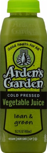 Arden's Garden® Cold Pressed Lean & Green Vegetable Juice Perspective: front