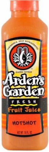 Arden's Garden Fresh Hotshot Fruit Juice Perspective: front