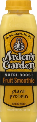 Arden's Garden Nutri-Boost Plant Protein Fruit Smoothie Perspective: front
