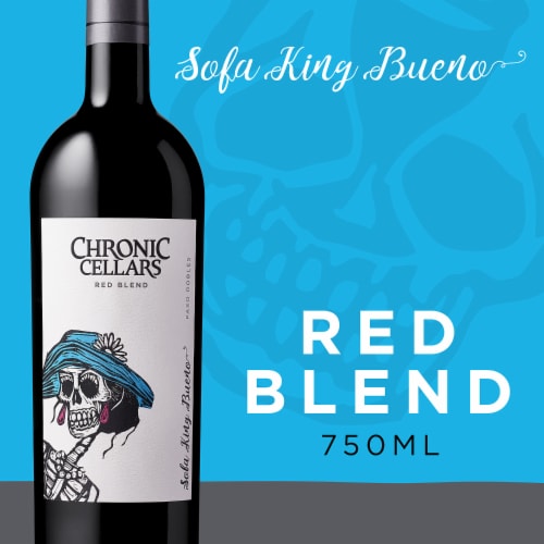 Chronic Cellars Sofa King Bueno California Red Wine Perspective: front