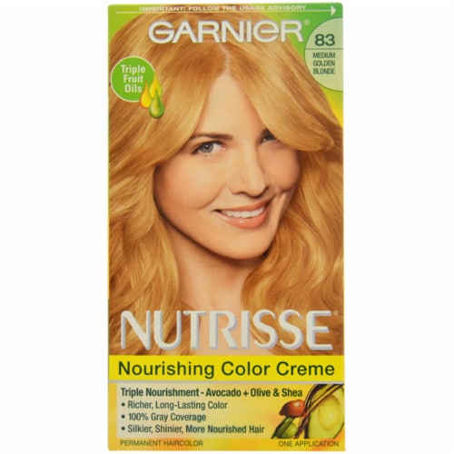 Garnier Nutrisse Medium Golden Brown Hair Color Kit, 1 Count - Kroger