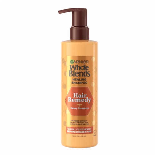 Garnier Whole Blends Honey Treasures Shampoo Perspective: front