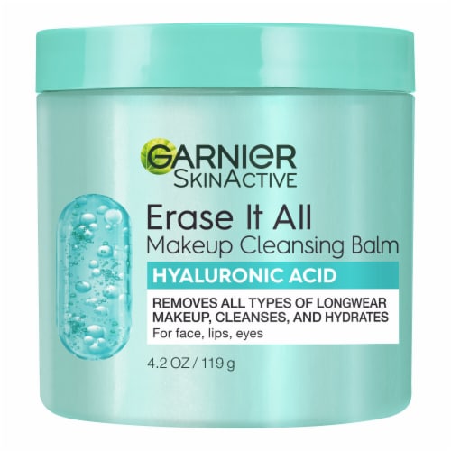 Garnier SkinActive Erase It All Makeup Cleansing Balm with Hyaluronic Acid Perspective: front