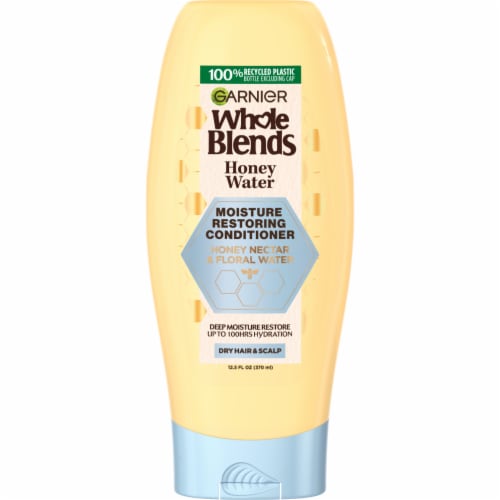 Garnier Whole Blends Honey Water Moisture Restoring Conditioner Perspective: front