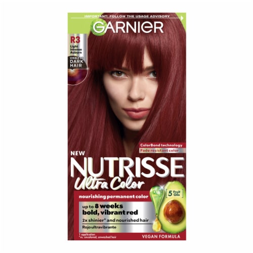 Pick N Save Garnier Nutrisse Ultra Color Nourishing Color Creme Light Intense Auburn R3 1 Kit