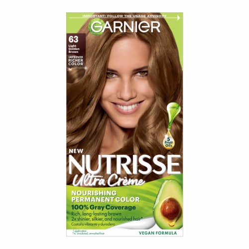 King Soopers Garnier Nutrisse Light Golden Brown 63 Hair Color 1 Ct