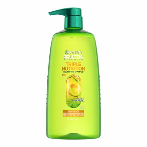 tømmerflåde Afgang Alcatraz Island Garnier Fructis Triple Nutrition Paraben Free Fortifying Shampoo, 33.8 fl  oz - Fry's Food Stores