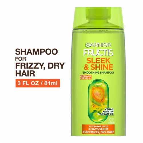 Garnier Fructis Sleek & Shine Smoothing Shampoo for Frizzy Dry Hair