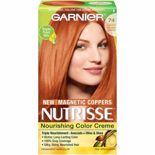 Garnier Nutrisse Lightest Intense Copper Hair Dye Kit 1 Kit Food 4 Less 