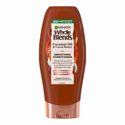 Garnier Whole Blends Coconut Oil and Cocoa Butter Conditioner Perspective: front