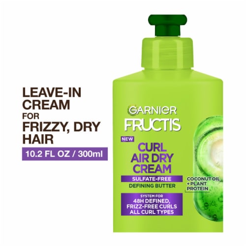Garnier® Fructis® Curl Nourish Air Dry Butter Cream Leave-in Hair Treatment  with Coconut Oil,  fl oz - Dillons Food Stores