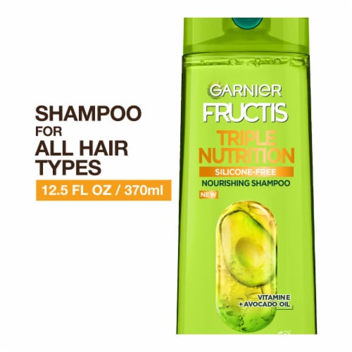 Kontinent Herre venlig Adept Garnier Fructis Triple Nutrition Shampoo, 12.5 fl oz - QFC