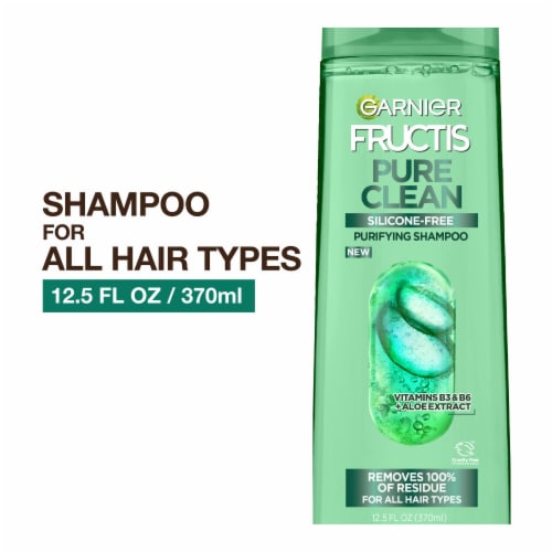 Garnier Fructis Pure Clean Purifying Shampoo Perspective: front