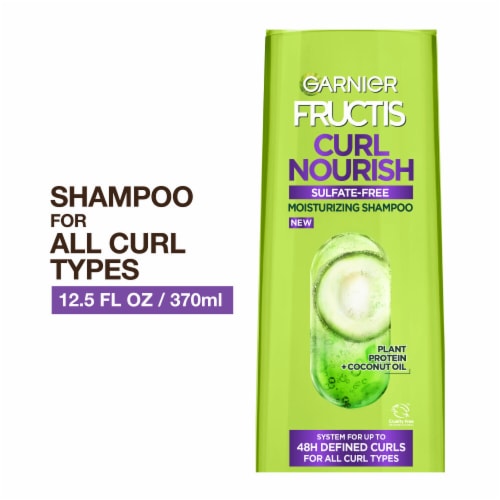 Garnier Fructis Curl Nourish Shampoo Perspective: front