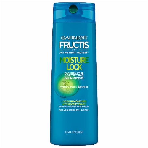 Garnier Fructis Moisture Lock Shampoo Perspective: front