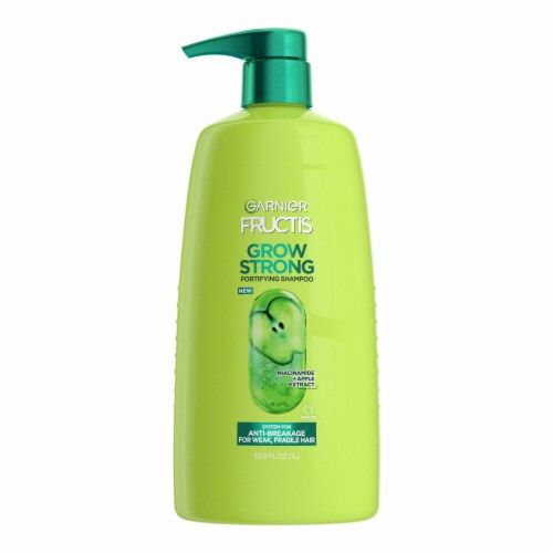 Garnier Fructis Grow Strong Ceramide & Apple Extract Fortifying Shampoo,   fl oz - Food 4 Less