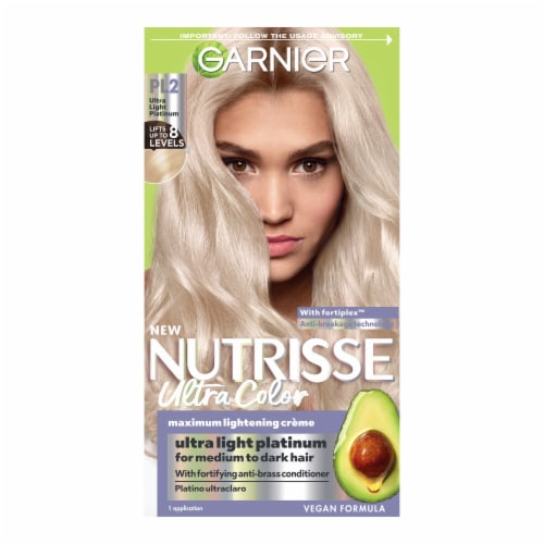 Garnier® Nutrisse Ultra Light Platinum Maximum Lightening Creme Perspective: front