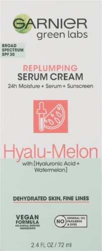 Garnier Green Labs Hyalu-Melon Replumping Serum Cream Perspective: front