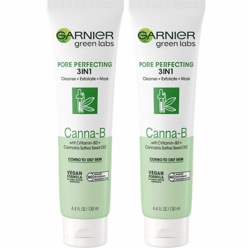 Garnier Greenlabs Canna-B Pore Perfecting 3-in-1 Cleanser Perspective: front