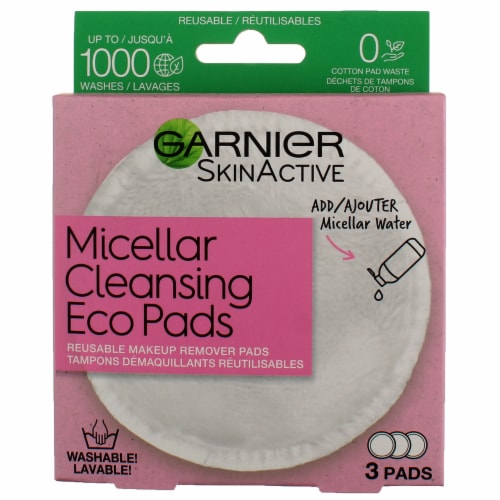Garnier® SkinActive Micellar Cleansing Eco Pads Perspective: front