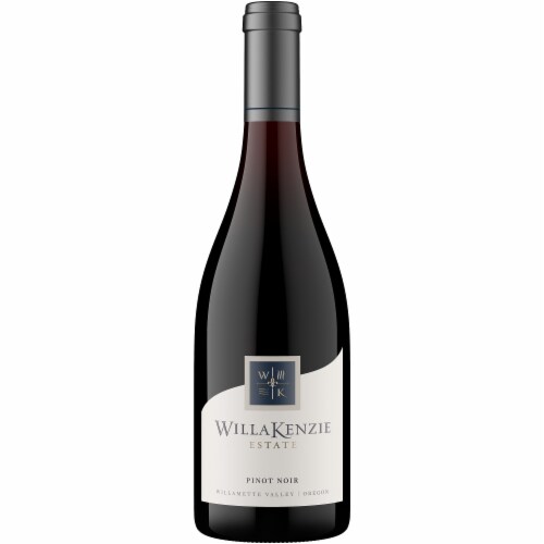 WillaKenzie Estate Pinot Noir Red Wine Perspective: front