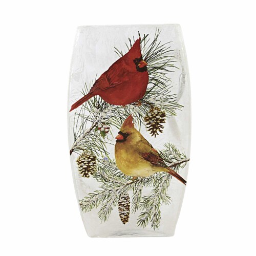 Stony Creek Christmas Cardinals PreLit Med Electric Red Bird Winter